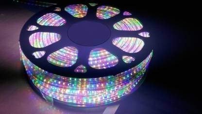 Gesto 5 Meter Rope Led Strip Lights – Outdoor Lights Waterproof for Balcony Decoration,Home Decor & Diwali Decoration| RGB Strip Light for Diwali Decoration with Mode Change Controller (Multicolor) . - Image 3