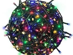 mos Desidiya Led String Serial Light 45 Mtr with 8 Modes Changing Controller. Waterproof & Flexible Copper Led Serial String Lights,Home Decoration (Multicolor) Pack of 1, 45 Meters