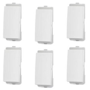 Schneider electric Opale-6A 1 Way Switch (Pack of 6)