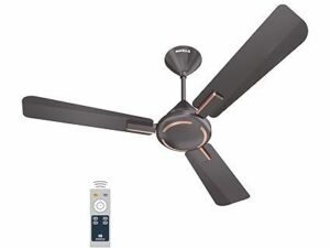 Havells 1200Mm Ambrose Bldc Motor Ceiling Fan|Premium Matt Finish, Decorative Fan, Remote Control, High Air Delivery|5 Stars Rated, Upto 60% Energy Saving, 2 Yr Warranty