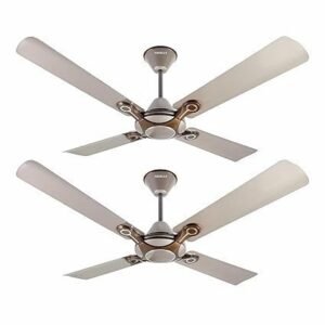 Havells 1200mm Leganza ES 4B Ceiling Fan | Best fan in 4 Blade, Premium Finish Decorative Fan, High Air Delivery | 2 Year Warranty
