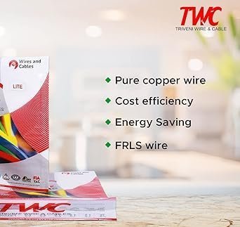 Kavari TWC Yellow-1.5 SQMM-90 METER Active Core Electrical Wire | Insulated PVC Copper Wire | Cable for Domestic & Industrial Connection Purpose | Flame Resistant - Image 5