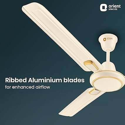 Orient Electric 1200 mm Pacific Air Déco| Decorative ceiling fan | Powerful airflow| BEE Star Rated | 2-year warranty - Image 3