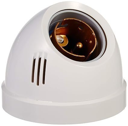 MOS Anchor by Panasonic 6A Angle Lamp Holder fancy type 240V (White, Pack of 3) - Image 2