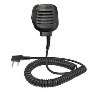 Shoulder Speaker Microphone KMC-45 for NX-1200 NX-1300 BF-F8HP BF-F9 UV-82 UV-82HP UV-82C UV-5R UV-5R5 UV-5RA UV-5RE UV-5X3 TK-430 TK-431 TK-3201 TK-2160 TK-3160 TK-2402 TK-3402 TK-2312 TK-3312