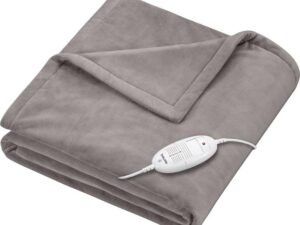Beurer HD 75 Electric Overblanket I Fast Heating Throwblanket I German Engineering I 6 Temperature Levels I Auto Shut-Off I Machine Washable 30°C I Overheat Protection I...