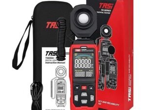 amiciSense Dual-Power Luxmeter, 200K Lux Light Meter with 360° Rotating/Detachable Sensor and Adjustable High/Low Lumen Buzzer AlarmamiciSense Dual-Power Luxmeter, 200K Lux Light Meter with 360° Rotating/Detachable Sensor and Adjustable High/Low Lumen Buzzer Alarm