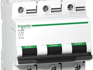 Schneider Electric Miniature Circuit Breaker Acti9 C120N MCB 3P C Curve 125A 10000A 415V - A9N18369