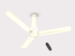 Havells 1200mm Elio BLDC Ceiling Fan | Remote Controlled, High Air Delivery Fan | 5 Star Rated, Upto 60% Energy Saving, 2+1* Year Warranty | (Pack of 1, Bianco)