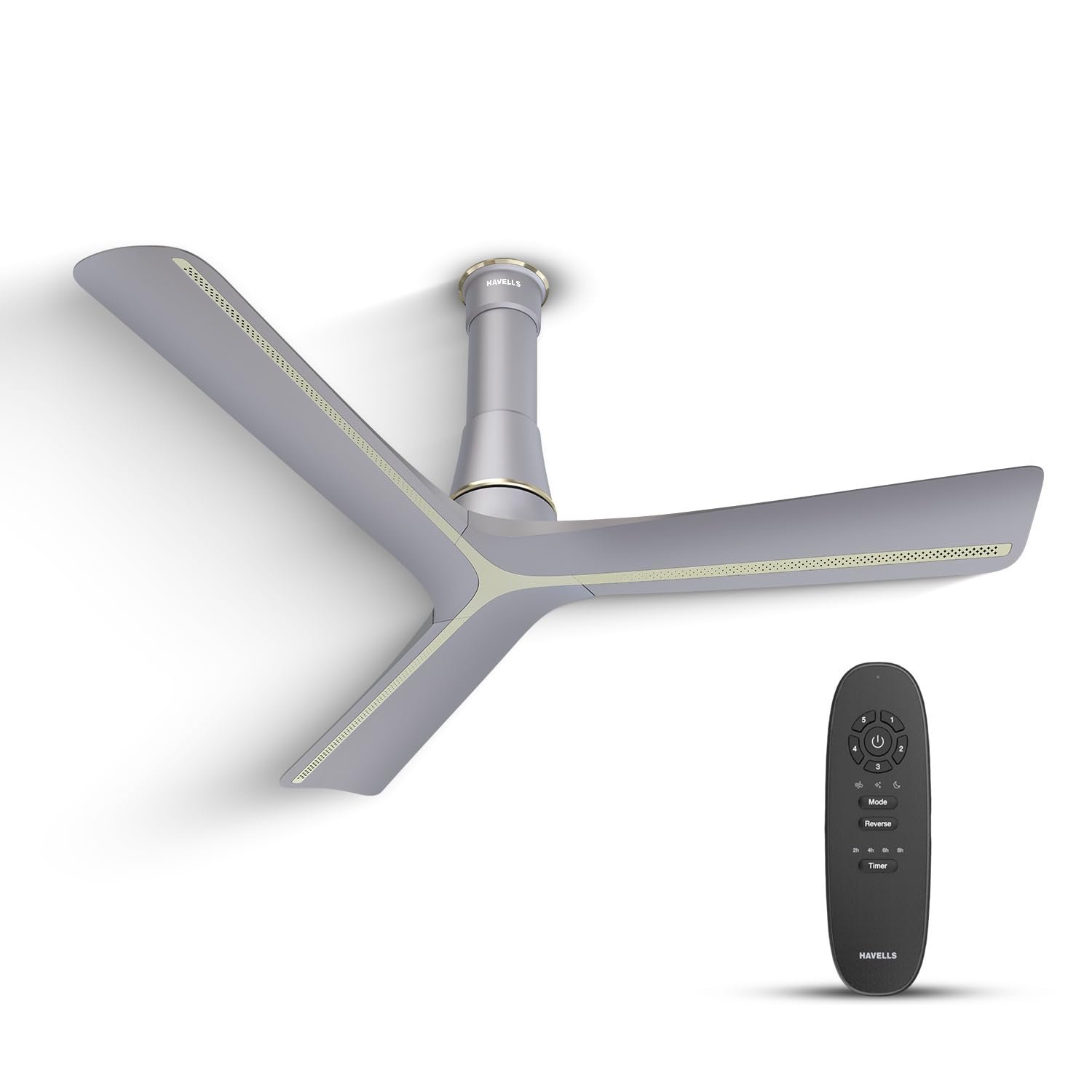 Havells Inveno LX 1200 mm BLDC Ceiling Fan|ABS Aerodyanamic Blades|Telescopic Canopy|Timer, Breeze,Sleep,MOP Modes|Reverse Feature|100% Copper Wire Motor|Free Installation|2...